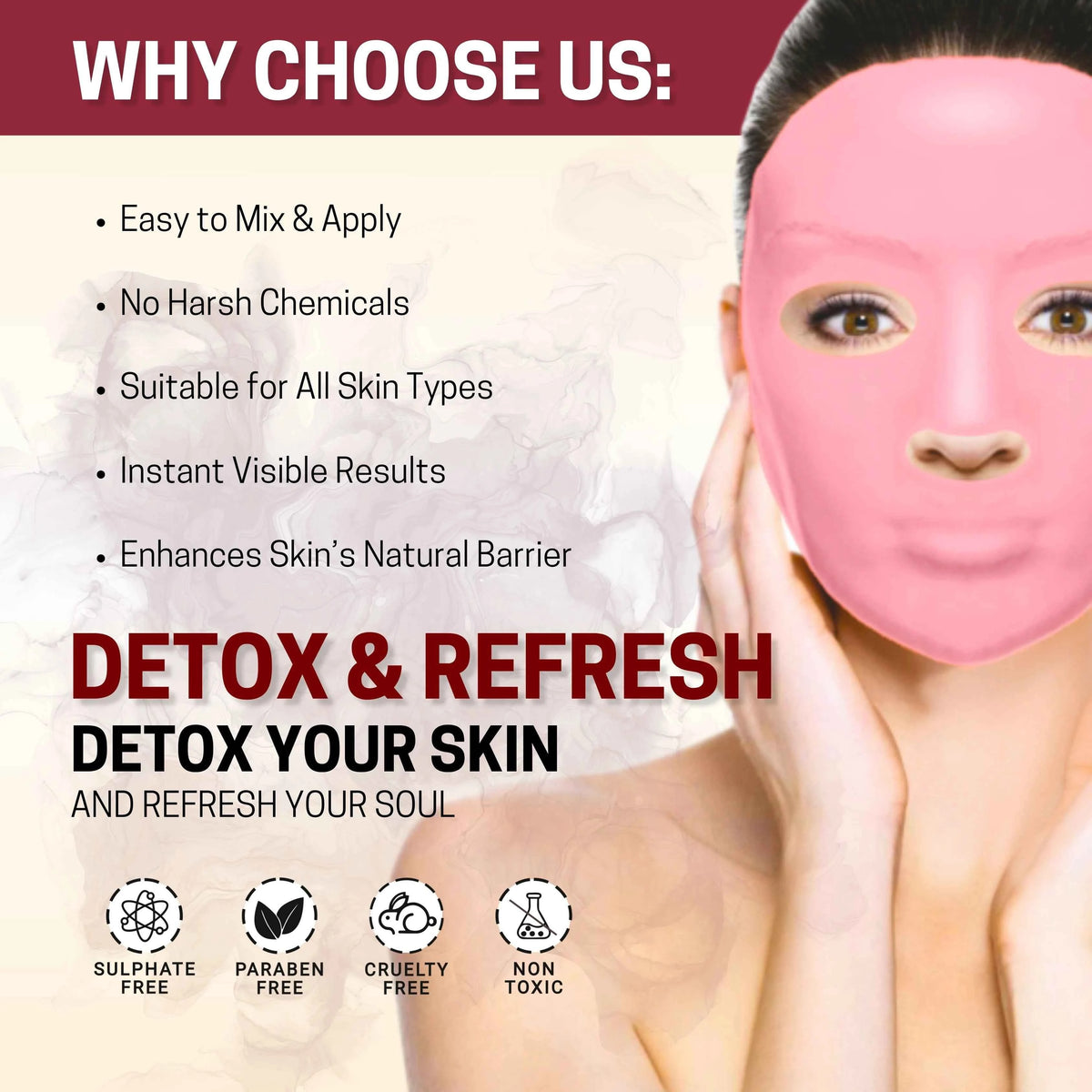 Red Wine Peel-Off Mask – Pack of 2 (30g Each)