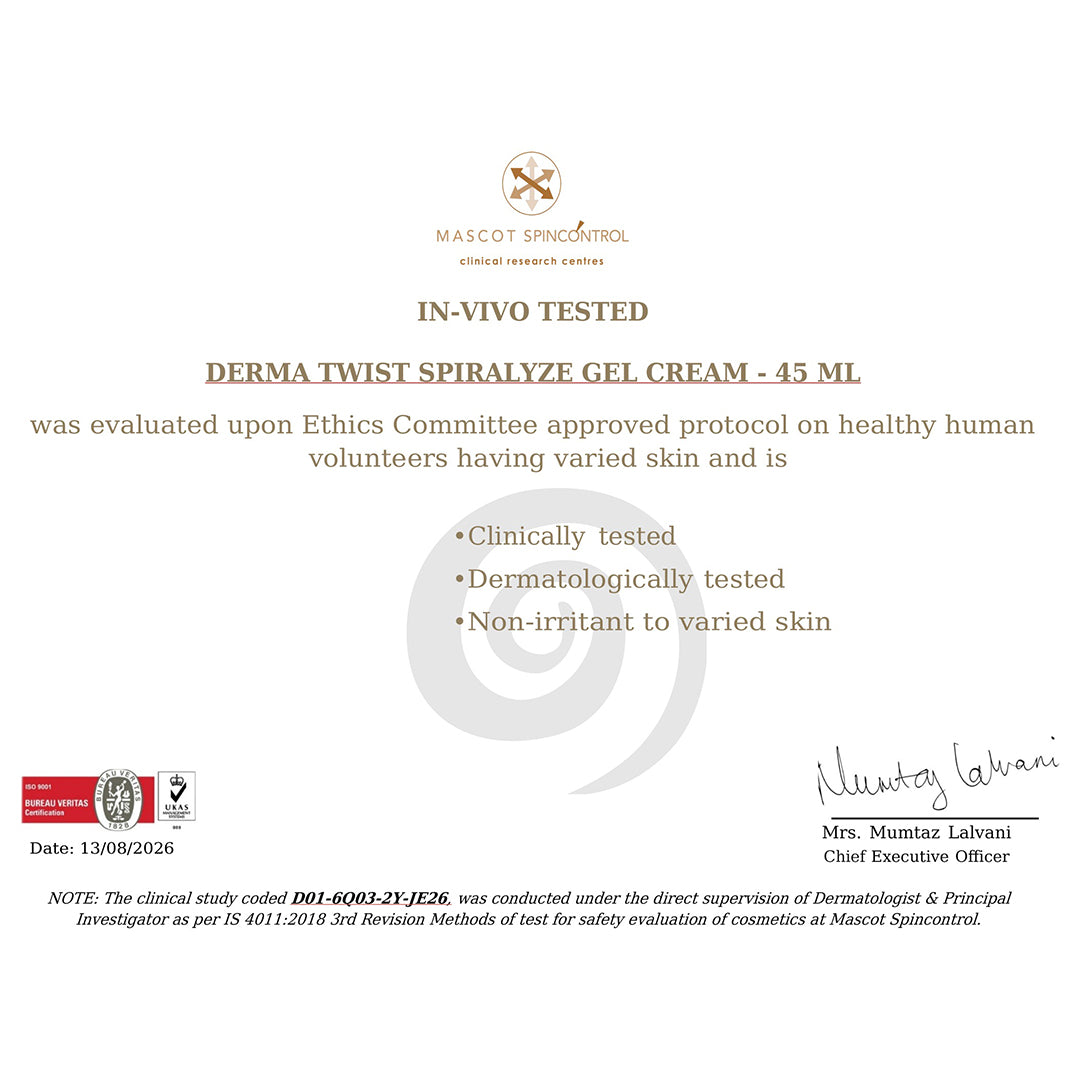 FYC Professional Derma Twist Spiralyze Gel Cream 45ml