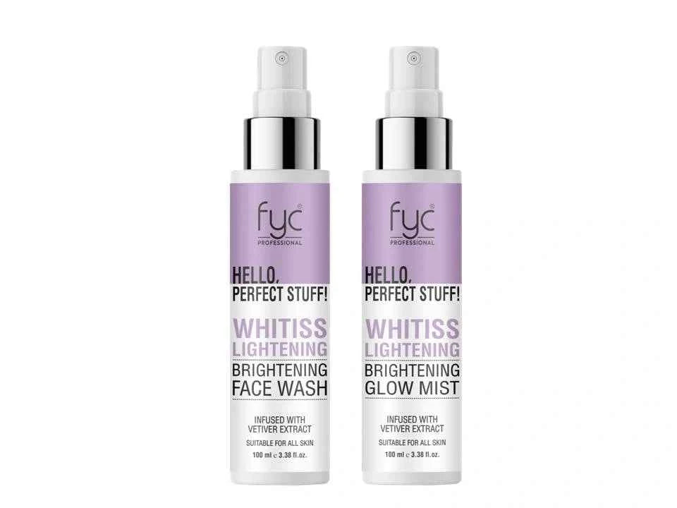 Whitiss lightening & brightening face wash & mist (combo)