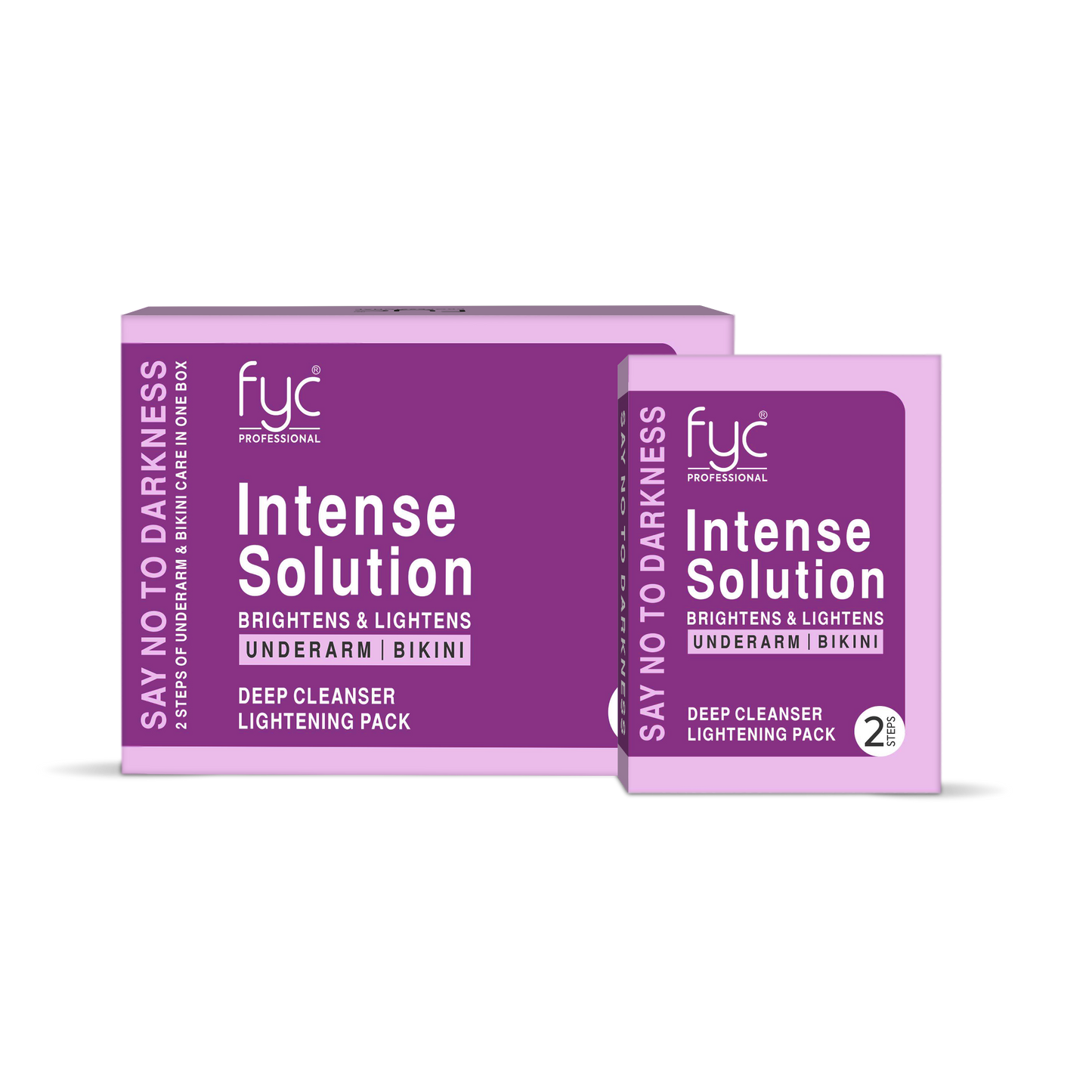 Intense Solution Brightens & lightens Underarm Bikini