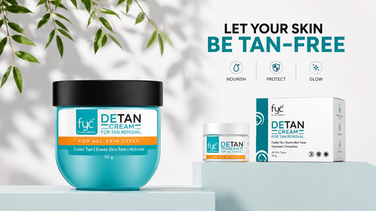 Restore Your Natural Glow with FYC Detan Tan Removal Cooling Face Cream