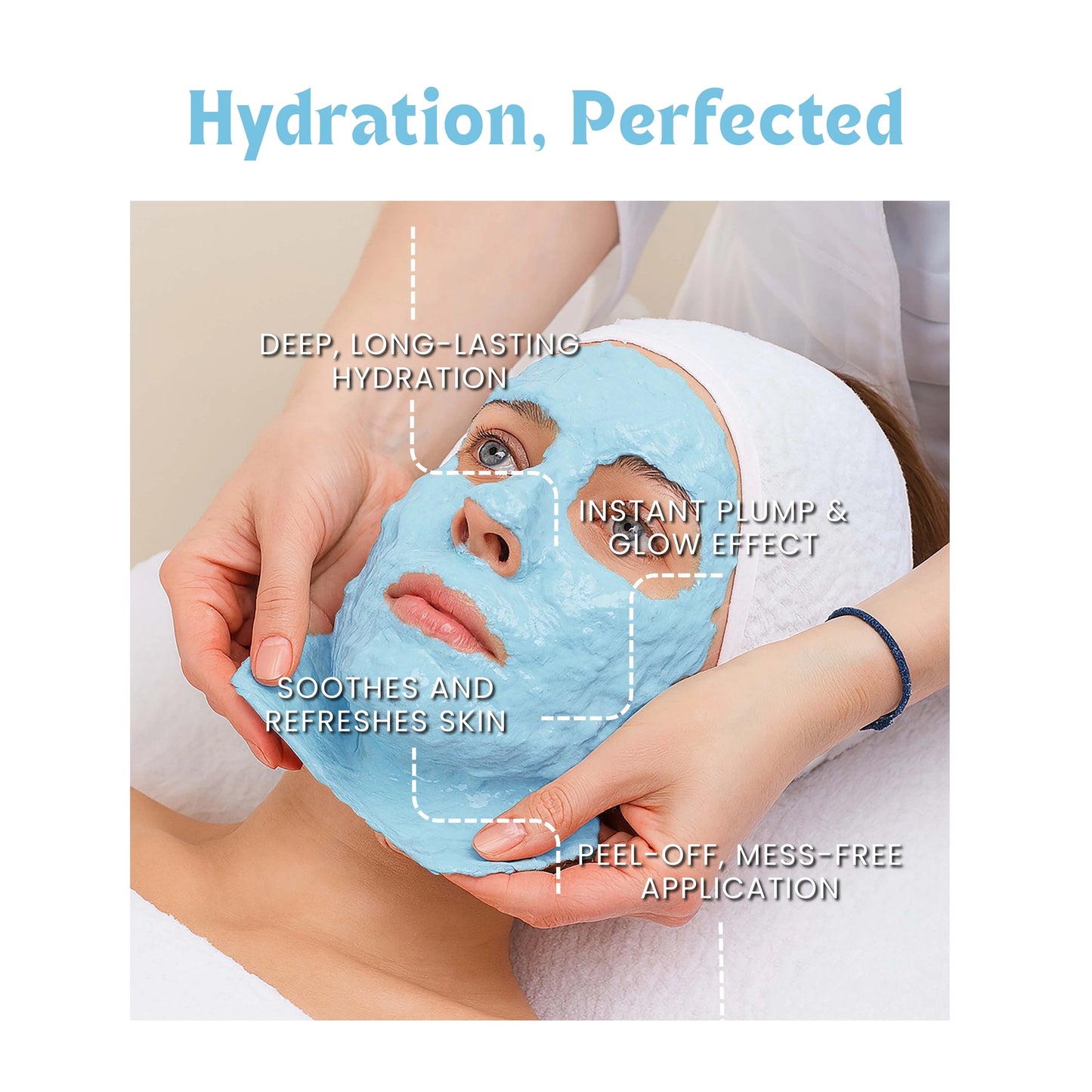 Hydraboost Alginate Peel-Off Face Mask | Deep Hydration & Glow