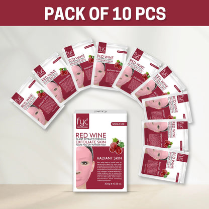 Red Wine Peel Off Mask Pack of 10