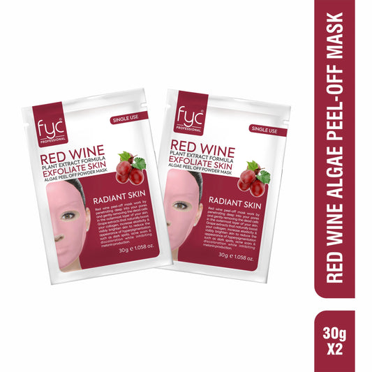 Red Wine Peel-Off Mask – Pack of 2 (30g Each)