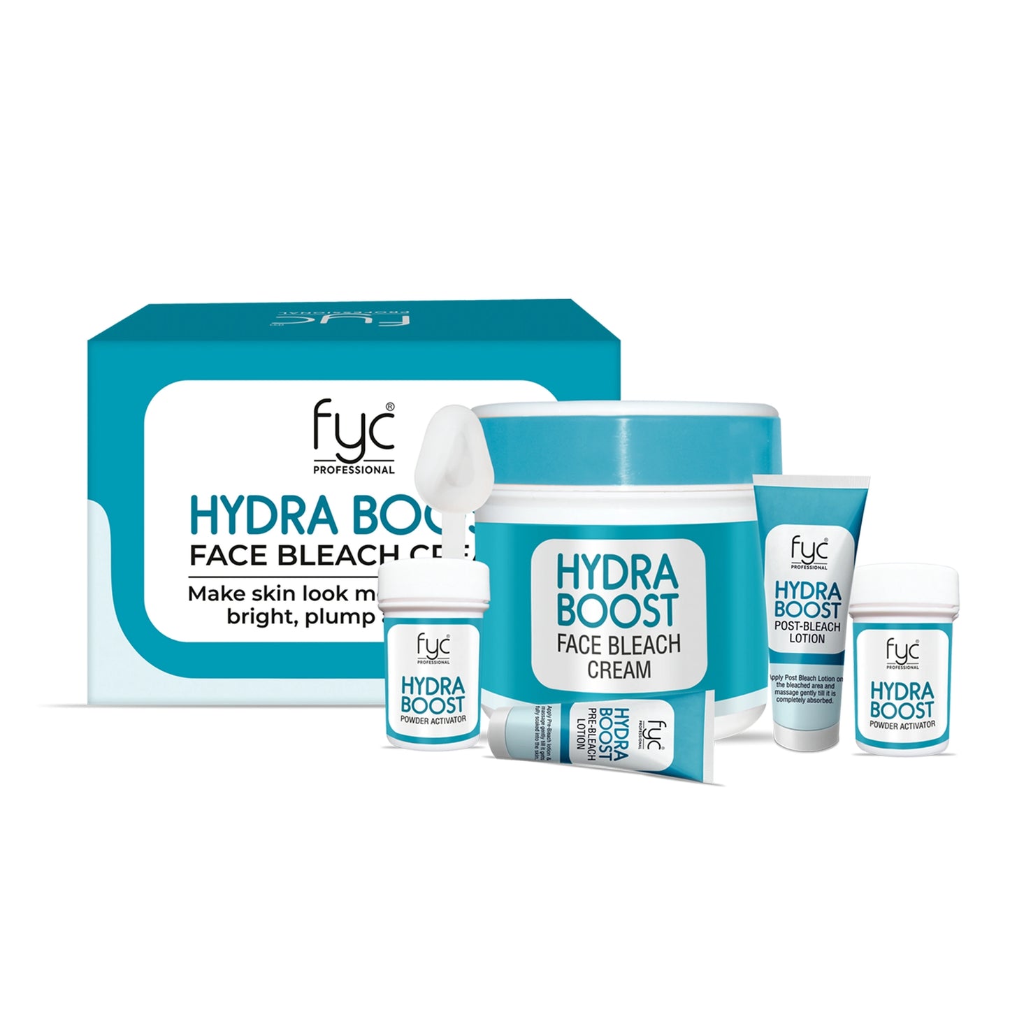 HydraBoost Complete Salon Care Kit – Facial Kit, Face Bleach, Manicure Pedicure & Body Polishing