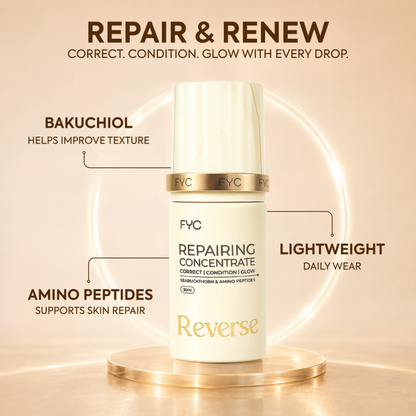 Korean Facial Kit + Repairing Concentrate | Correct & Renew Combo