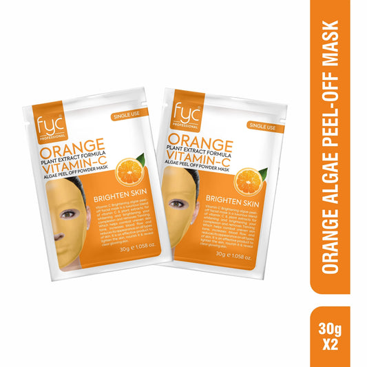 Orange Vitamin-C Peel-Off Mask – Pack of 2 (30g Each)