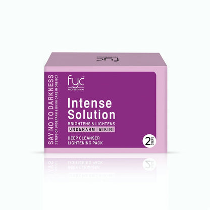 FYC Professional Yavi Cosmetics 2 STEPS OF UNDERARM & BIKINI CARE Deep Cleanser Lightening Pack