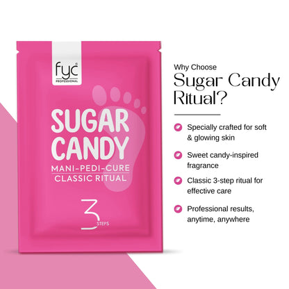 SUGAR CANDY 3 STEP PEDICURE – Pack of 2