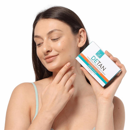 DETAN TAN REMOVAL COOLING CREAM for REPAIR DULL & TANNED SKIN (COMBO PACK)
