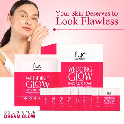 Wedding Glow Facial Ritual – 8 Step Facial Kit (185g)
