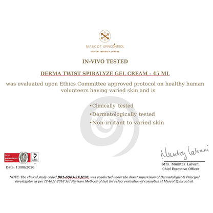 FYC Professional Derma Twist Spiralyze Gel Cream 45ml
