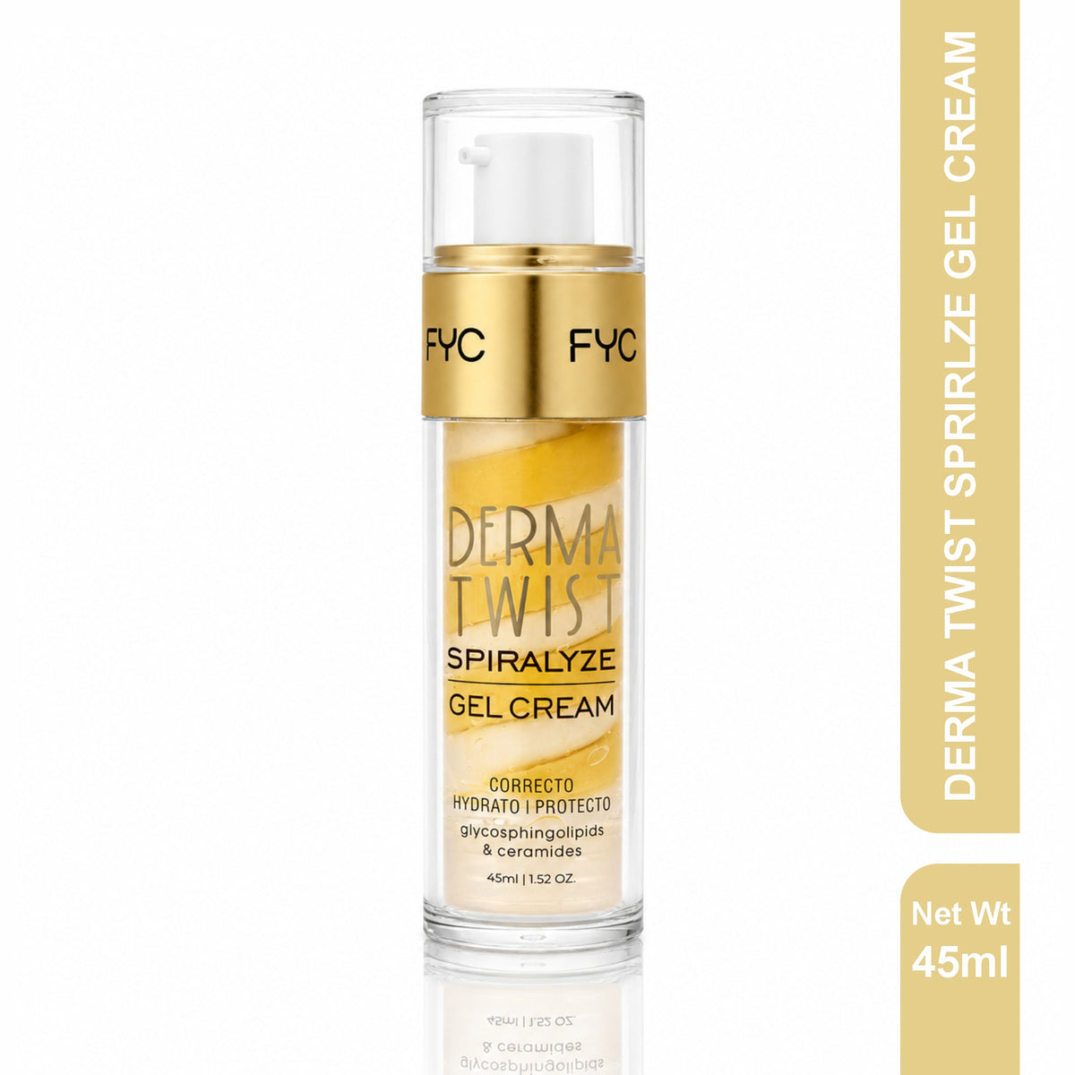 FYC Professional Derma Twist Spiralyze Gel Cream 45ml - FYC PROFESSIONAL