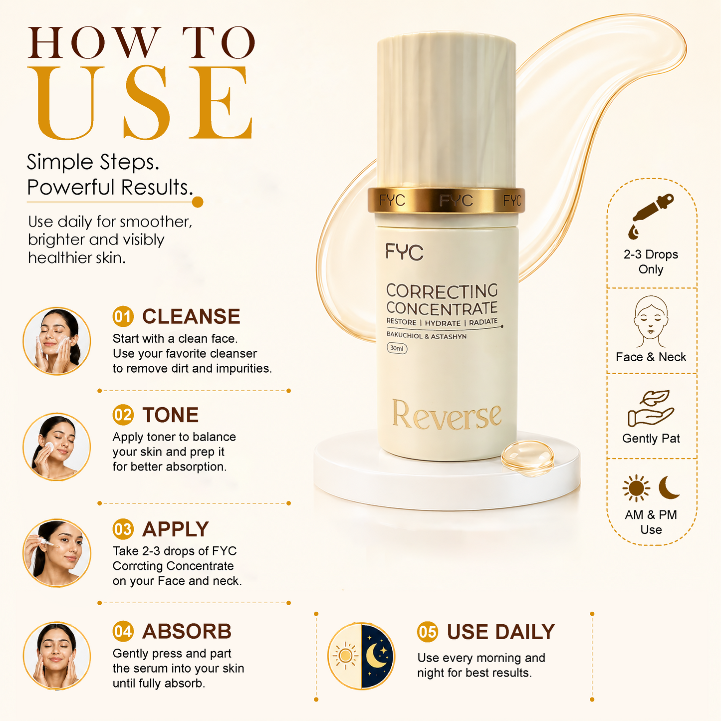 FYC Correcting Serum – Revive (30ml)