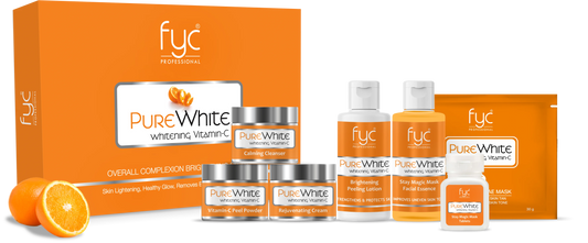 PURE WHITE WHITENING VITAMIN-C FACIAL KIT (500g)
