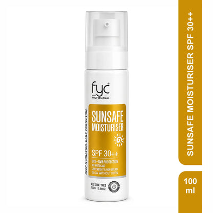 FYC Professional SunSafe Moisturiser SPF Protection & Hydration Lotion – 100ml