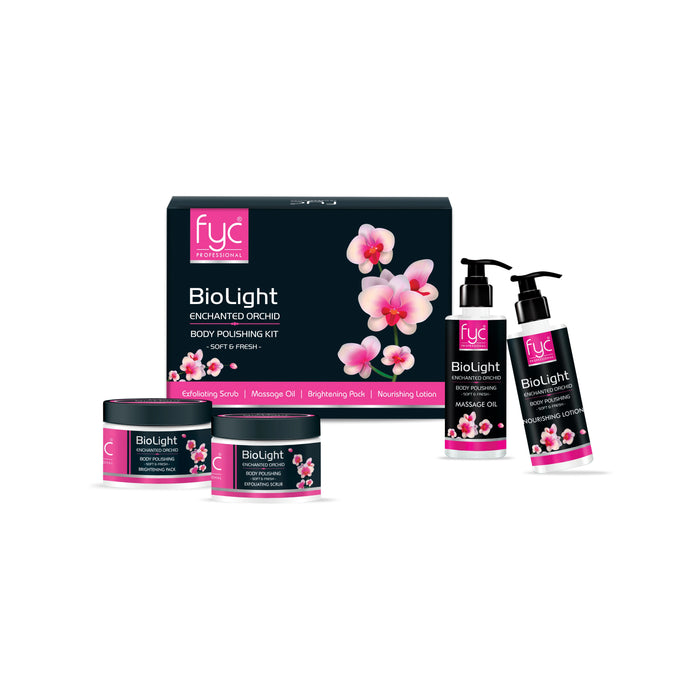 BIOLIGHT ENCHANTED ORCHID BODY POLISHING KIT- (1000g) - FYC PROFESSIONAL