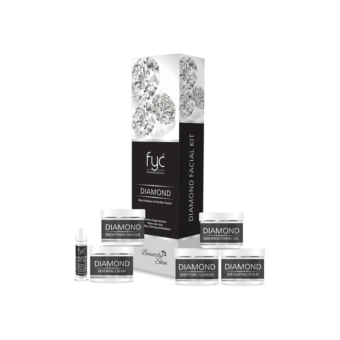 DIAMOND SKIN POLISHER AND PURIFIER FACIAL KIT (260g) - FYC PROFESSIONAL