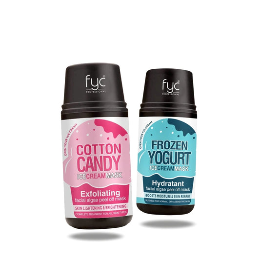 Cotton Candy - Frozen Yogurt Ice Cream Mask Facial Kit Combo