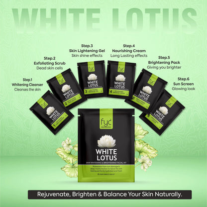 FYC Professional White Lotus Facial Kit Pouch 55g*2
