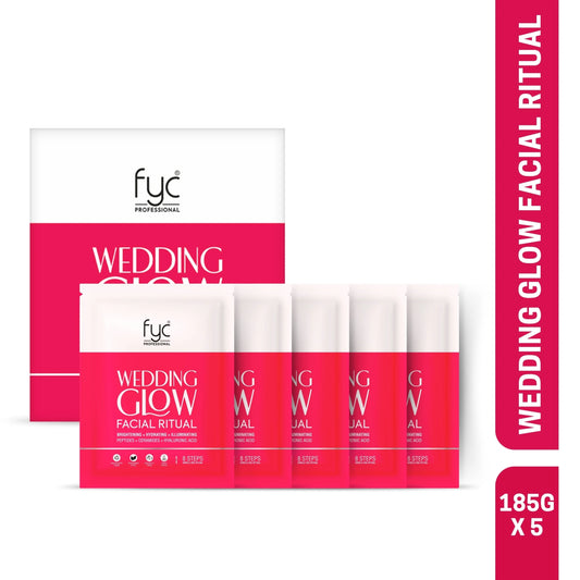 Wedding Glow Facial Ritual – 8 Step Facial Kit (185g x 5)