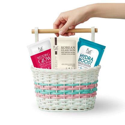 Facial Kit Combo – Korean Glass Skin 9 Step + Wedding Glow / HydraBoost 8 Step