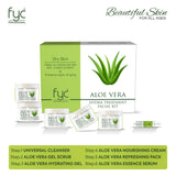 Aloe Vera Facial Kit - Hydrating Skincare Set for Glowing, Soothing Results (Set of 5) 260g