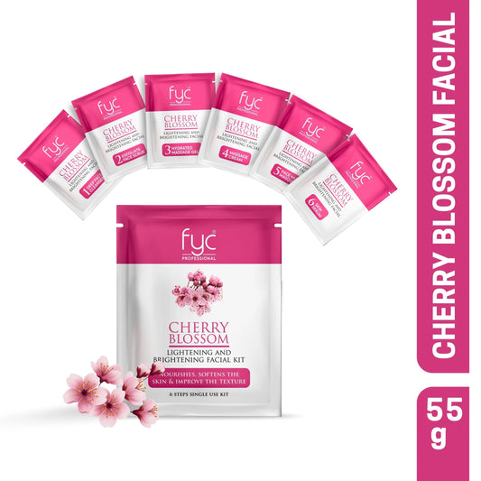 Cherry Blossom Lightening & Brightening 6 Step Facial Kit – 55g