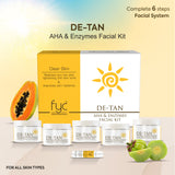 DE TAN AHA & ENZYMES FACIAL KIT (260g)