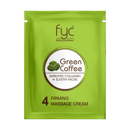 FYC Green Coffee Facial Kit Pouch - Revitalizing & Energizing Skincare Treatment"