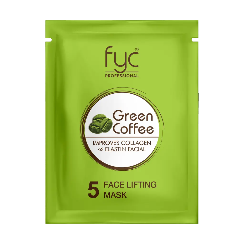 FYC Green Coffee Facial Kit Pouch - Revitalizing & Energizing Skincare Treatment"