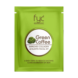 FYC Green Coffee Facial Kit Pouch - Revitalizing & Energizing Skincare Treatment"