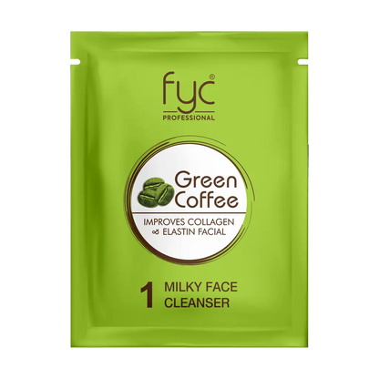FYC Green Coffee Facial Kit Pouch - Revitalizing & Energizing Skincare Treatment"