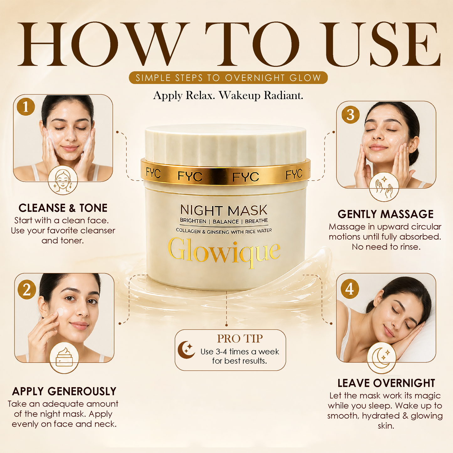 FYC Night Mask (50gm)