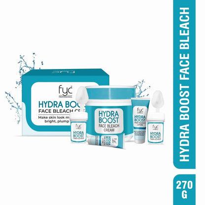 Hydraboost Face Bleach Cream – Instant Glow, Gentle Whitening & Deep Hydration Formula for Radiant Skin (270g)