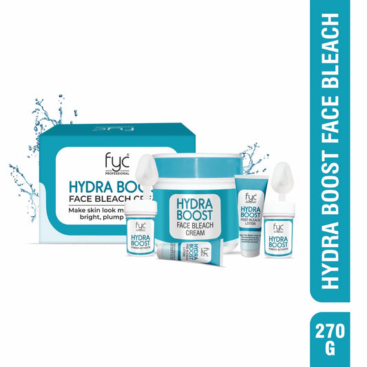 Hydraboost Face Bleach Cream – Instant Glow, Gentle Whitening & Deep Hydration Formula for Radiant Skin (270g)