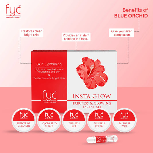 INSTA GLOW FAIRNESS AND GLOWING FACIAL KIT (260g)