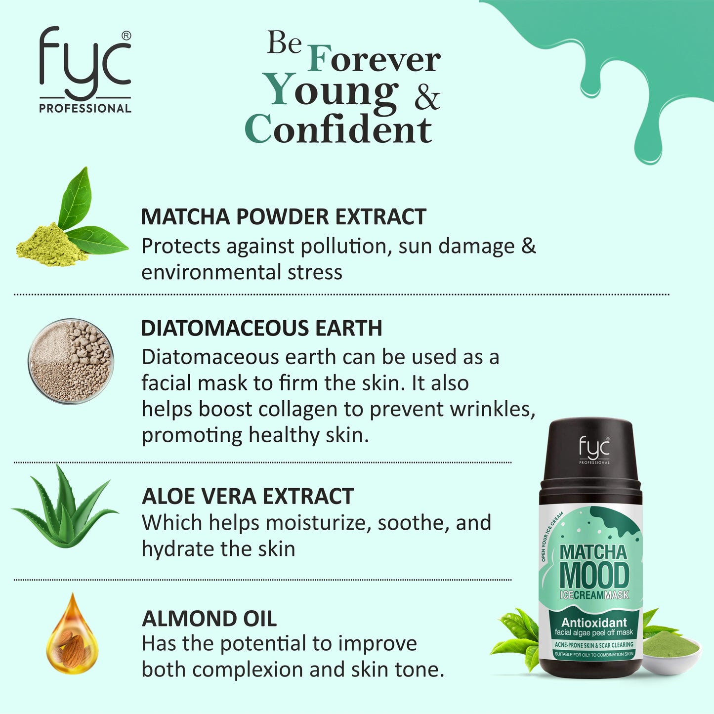 MATCHA MOOD ICE CREAM MASK