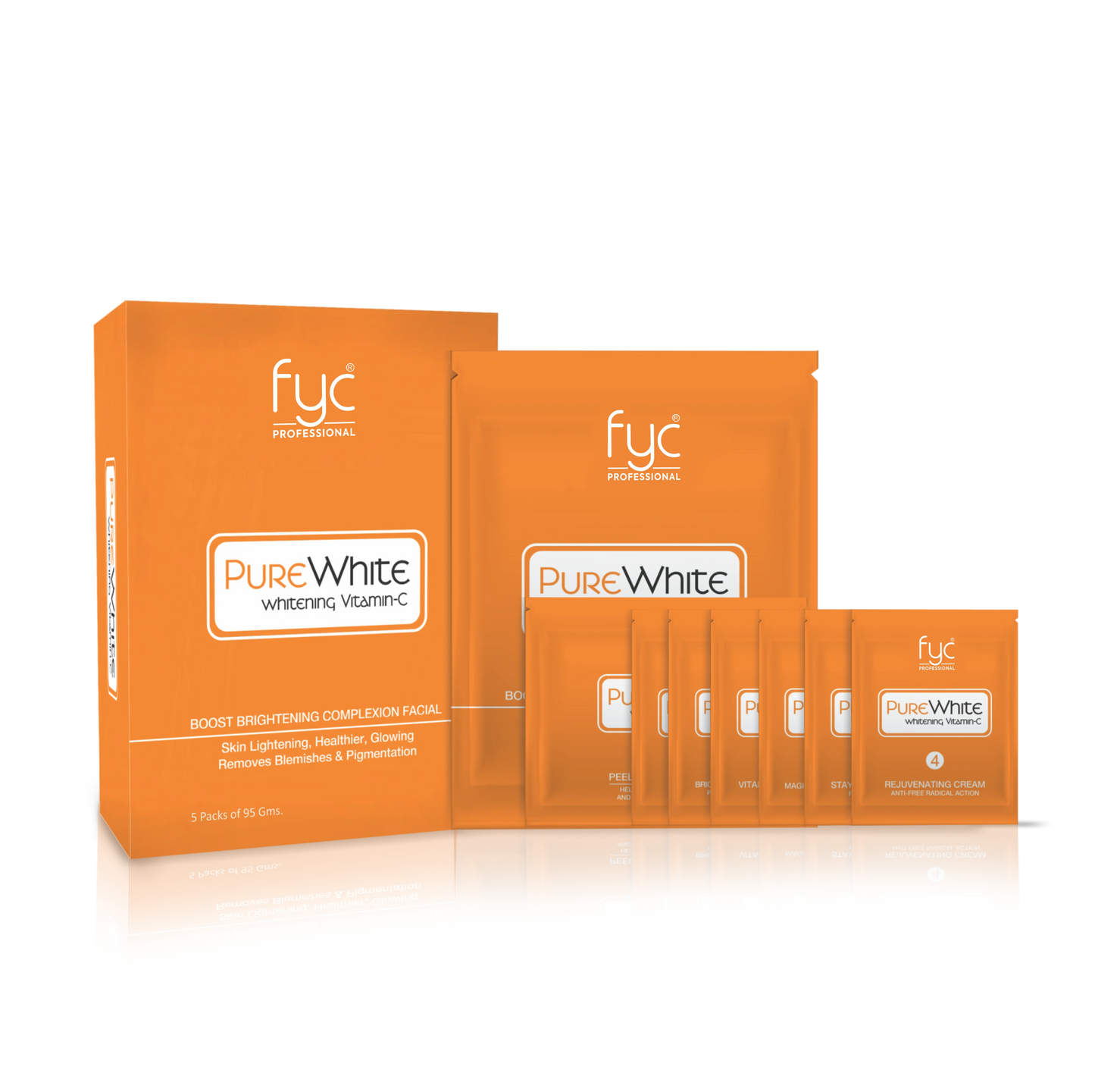 Pure White Vitamin C Facial Kit Pouch