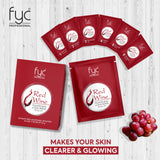 wine facial pack,red wine facial kit