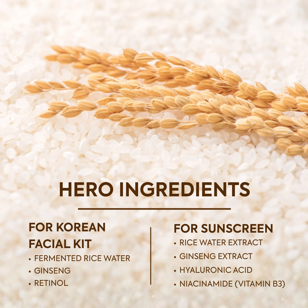 Korean Facial Kit + Sunscreen | Glow & Shield Combo