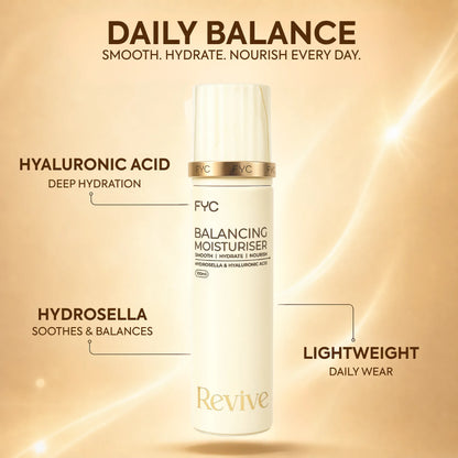 Korean Facial Kit + Moisturizer | Balancing Glow Combo