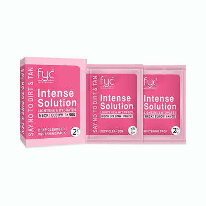 FYC Professional 2 STEPS OF NECK, ELBOW & KNEE CARE Deep Cleanser Pack