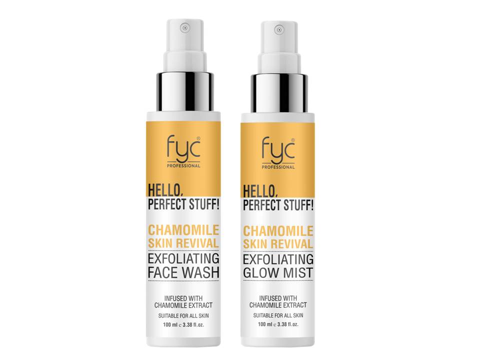 Chamomile skin revival exfloating face wash & mist (combo)