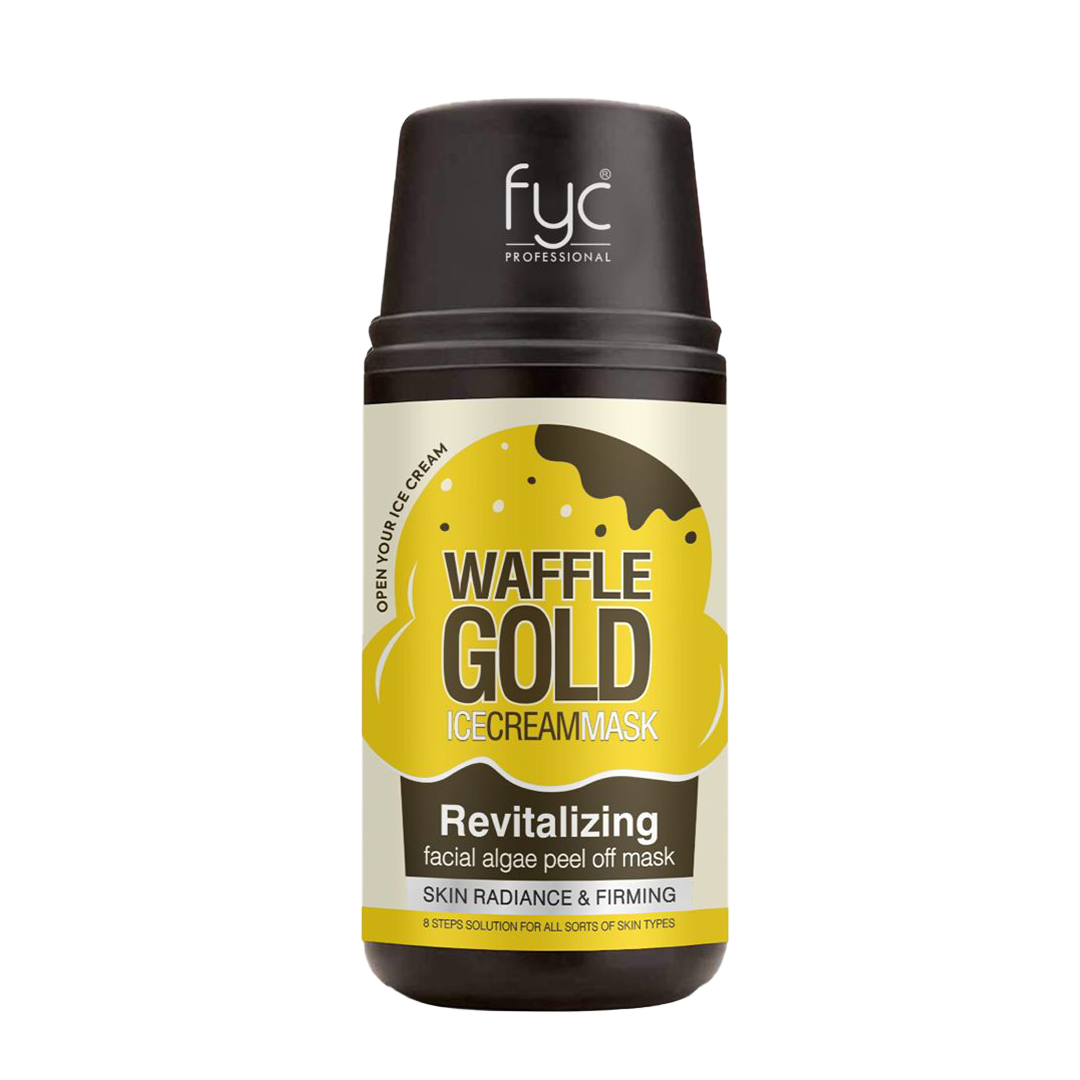 WAFFLE GOLD ICE CREAM MASK