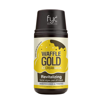 WAFFLE GOLD ICE CREAM MASK