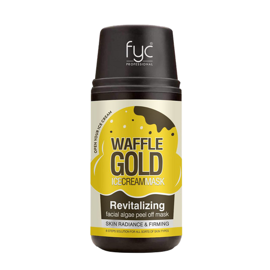 WAFFLE GOLD ICE CREAM MASK